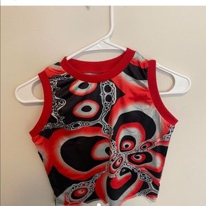 SUPER CUTE RA E TANK TOP CROPPED